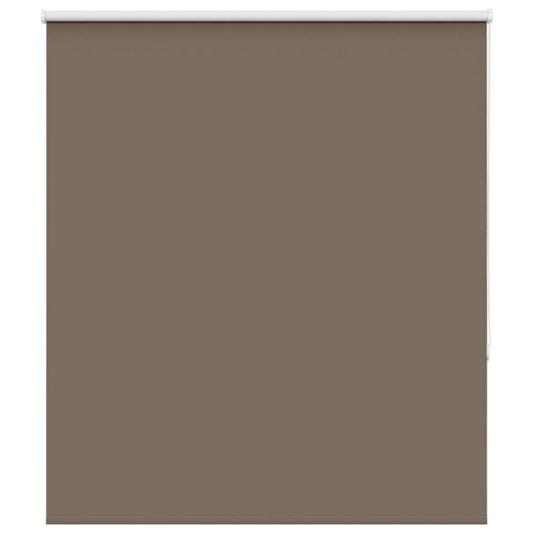 Voir la diapositive 2 : VIDAXL Store enrouleur occultant cafe 135x130cm largeur du tissu