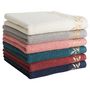 Voir la diapositive 3 : ACTUEL Serviette de toilette fantaisie en coton 450 g/m²