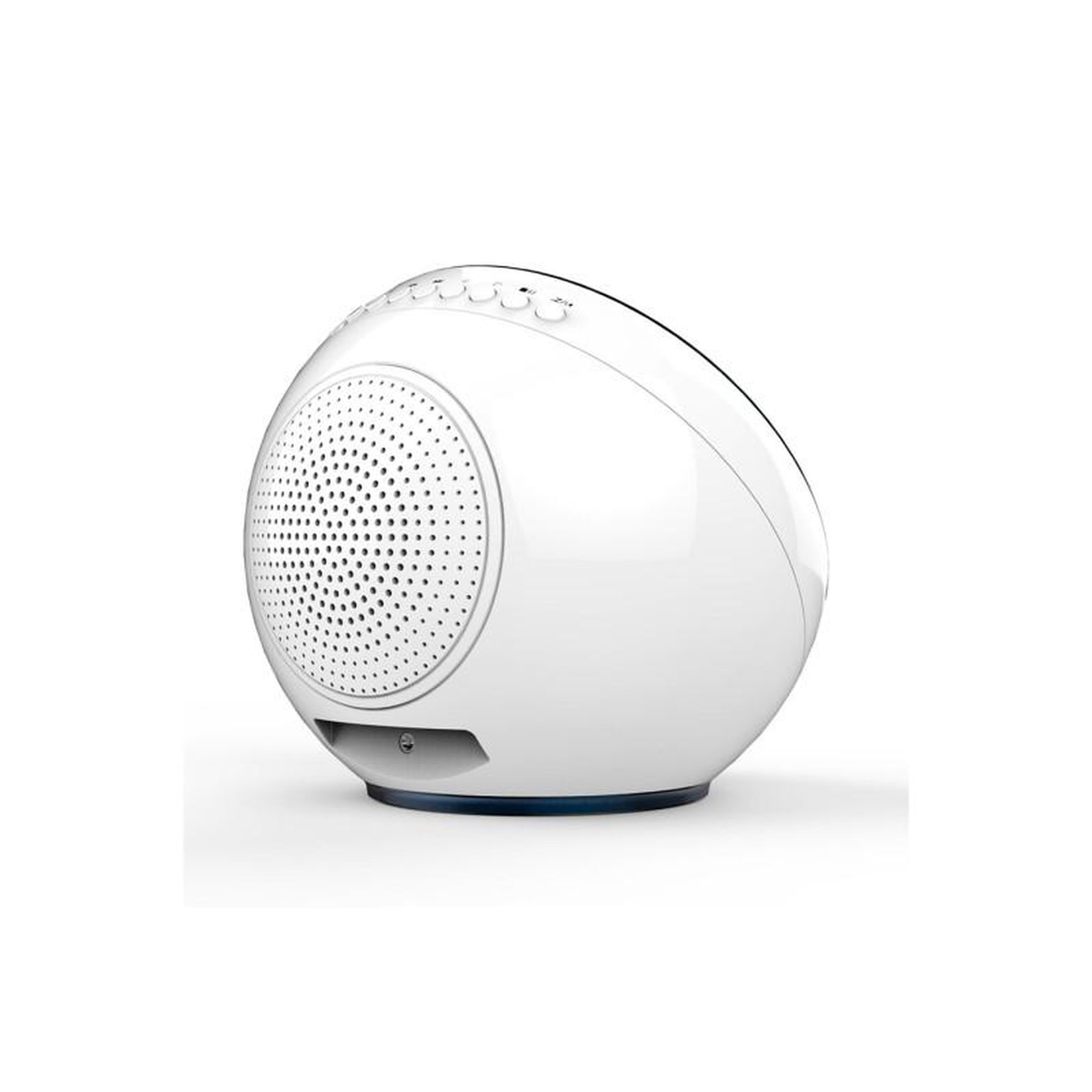 Voir la diapositive 3 : NASA Radio réveil Nasa WSP 1500WH Blanc