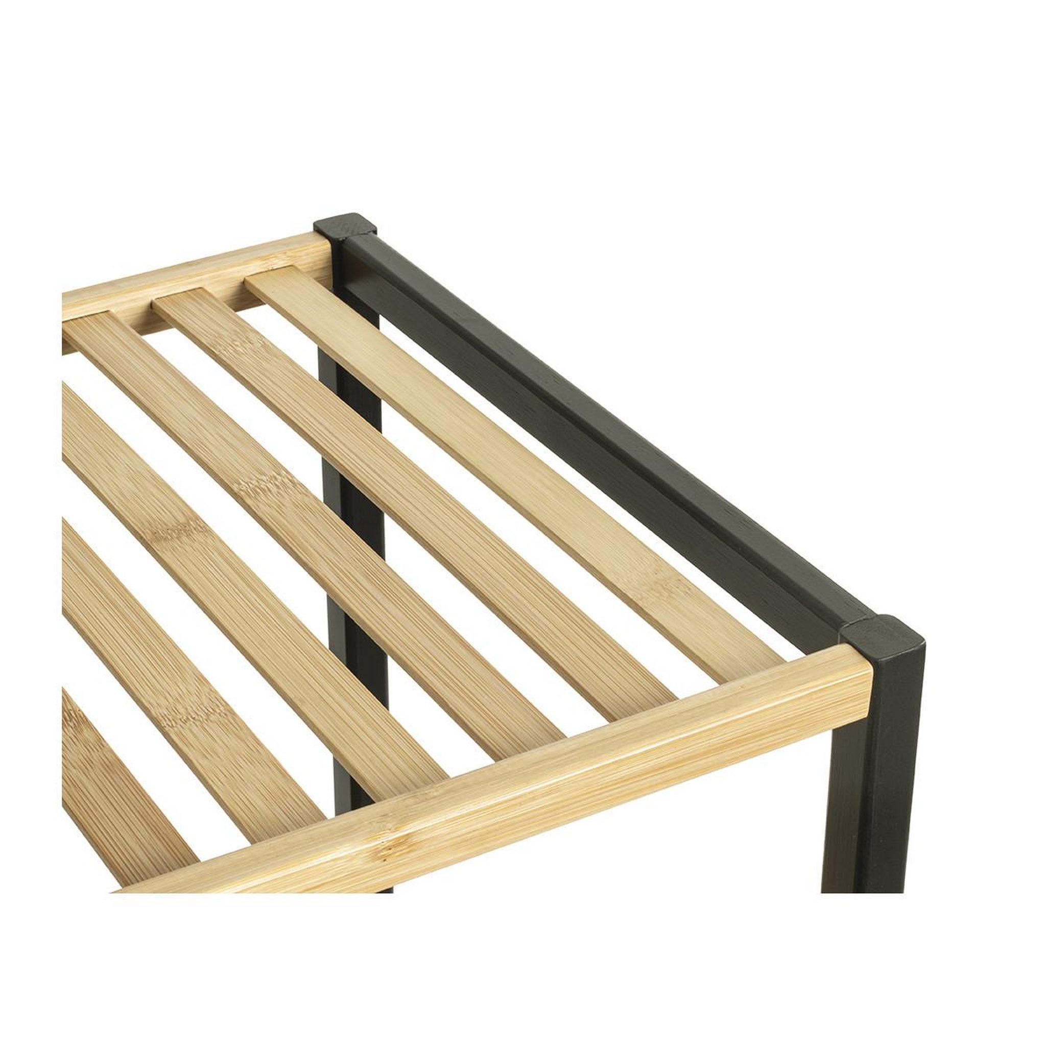 Voir la diapositive 4 : Paris Prix Étagère 3 niveaux en bambou  timmy  81cm naturel