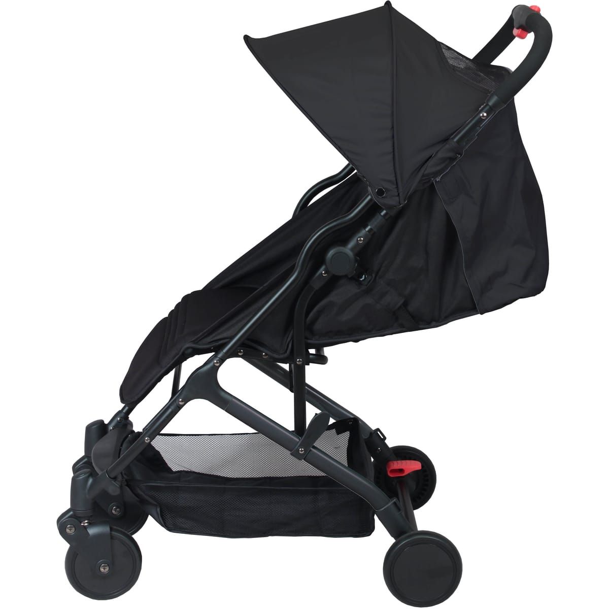 BAMBISOL Poussette Shopper ultra-compacte noire YUKO 0-36 mois