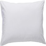 Home collection Lot de 2 protège-oreillers quilte. Coloris disponibles : Blanc