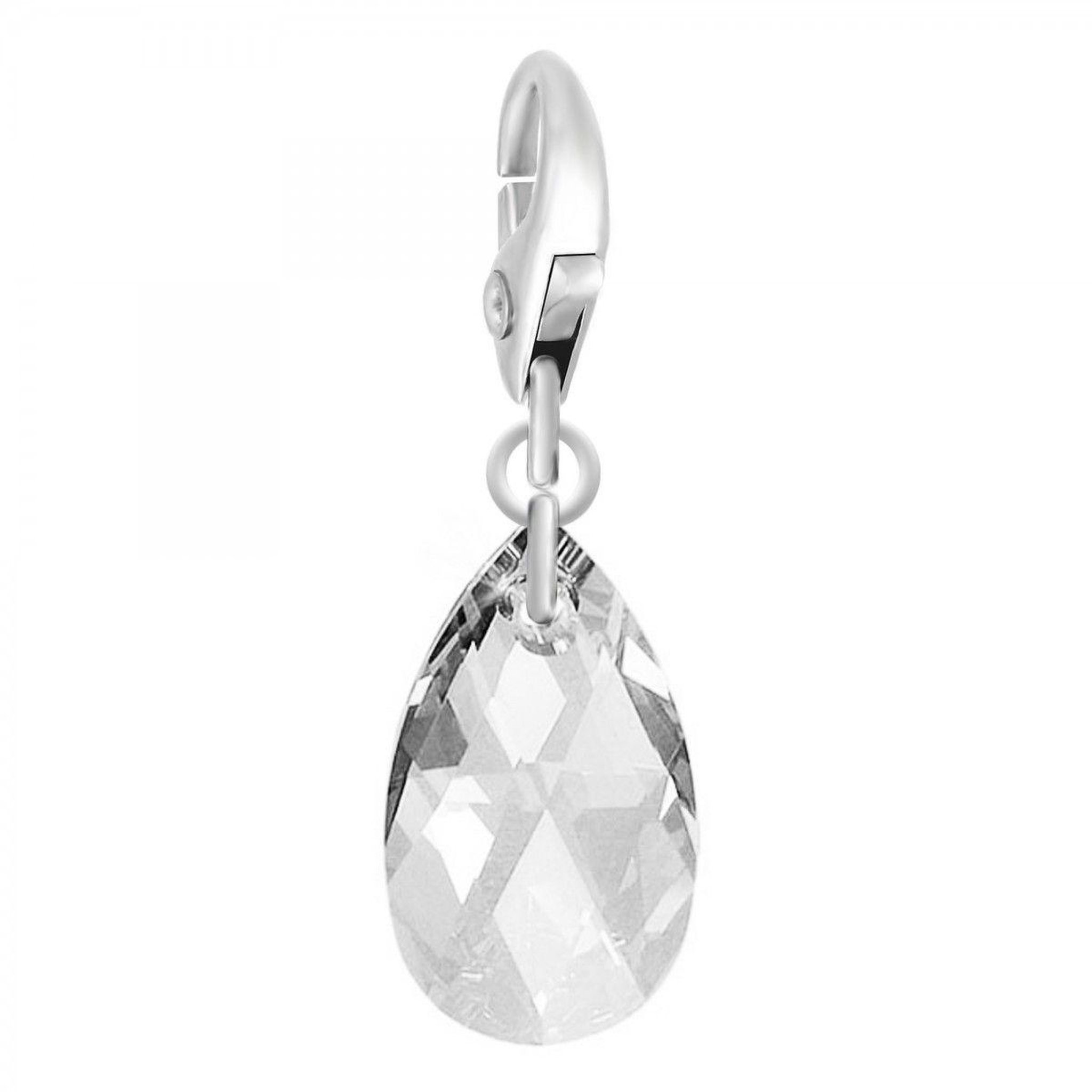 SC CRYSTAL Charm goutte SC Crystal orné de Cristaux scintillants