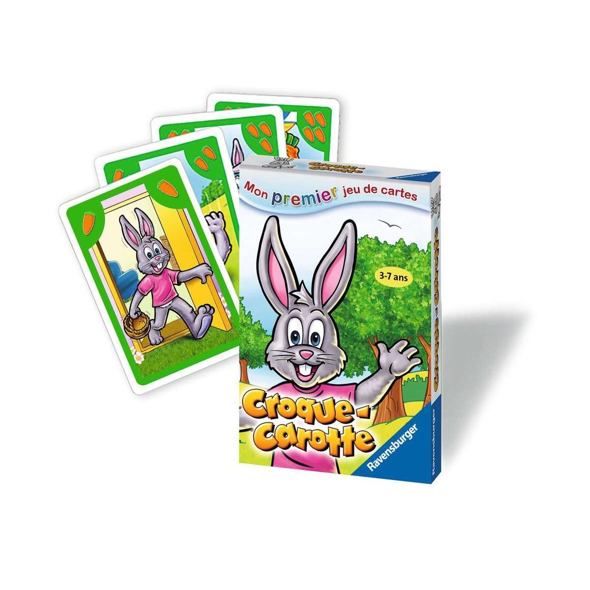 RAVENSBURGER Croque Carotte + Jeu de cartes inedit