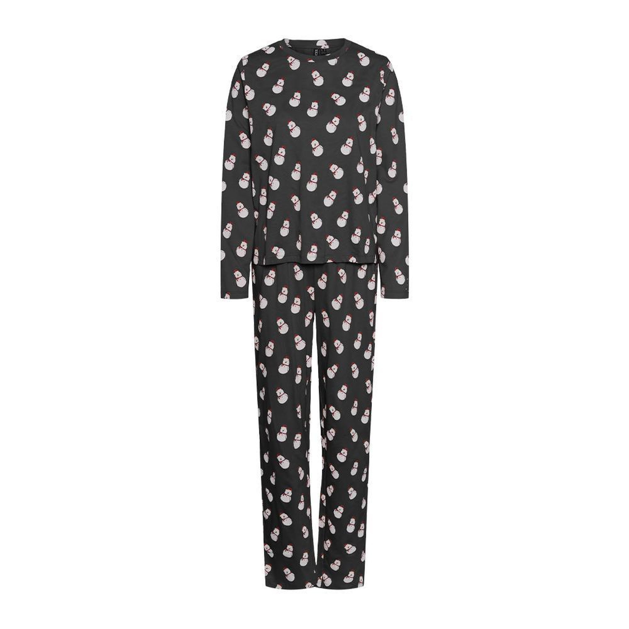 Pieces Pyjama Noir Femme Pieces Naya Xmas. Coloris disponibles : Noir
