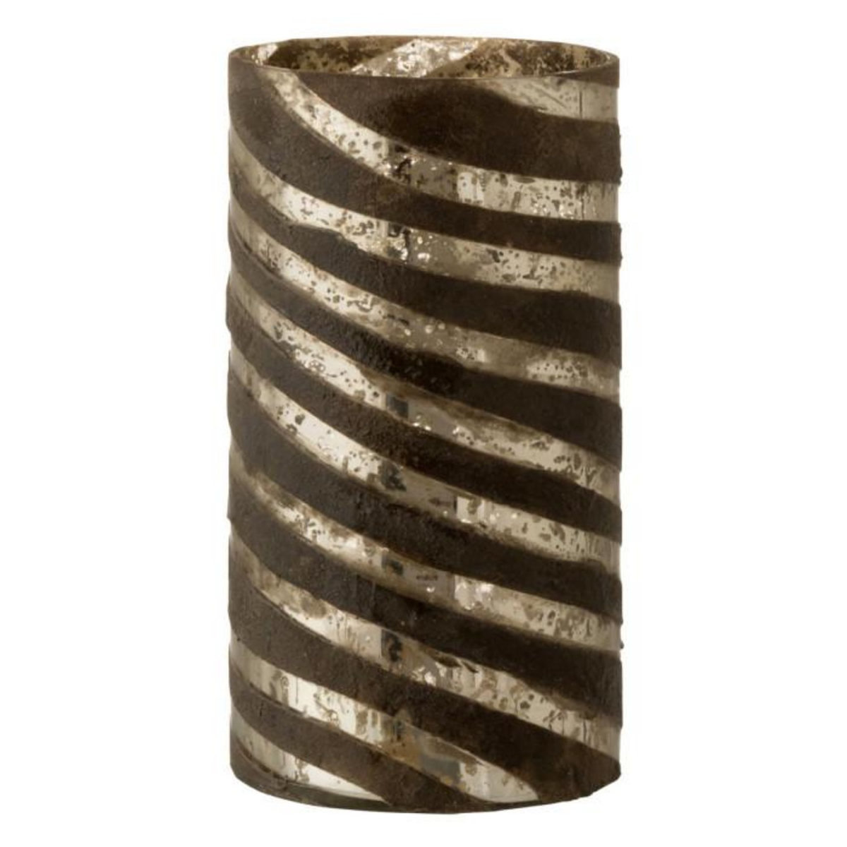 Paris Prix Vase Design en Verre  Lignes  26cm Argent