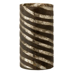 Paris Prix Vase Design en Verre  Lignes  26cm Argent