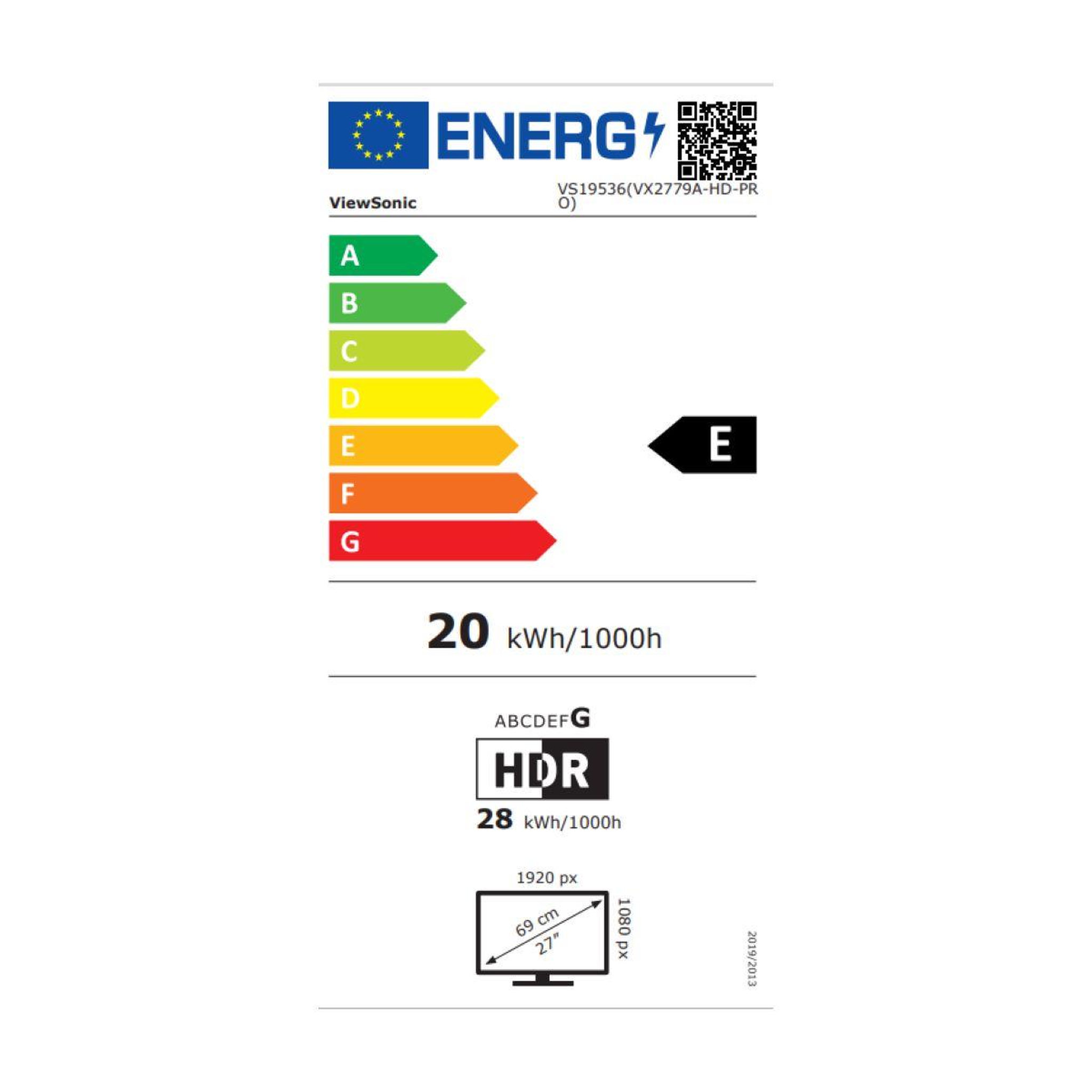 Voir la diapositive 3 : Viewsonic Ecran PC VX2779A-HD-PRO 27'' IPS