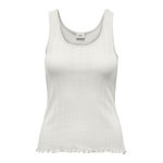 JACQUELINE DE YONG Débardeur Blanc Femme JDY Salsa. Coloris disponibles : Blanc
