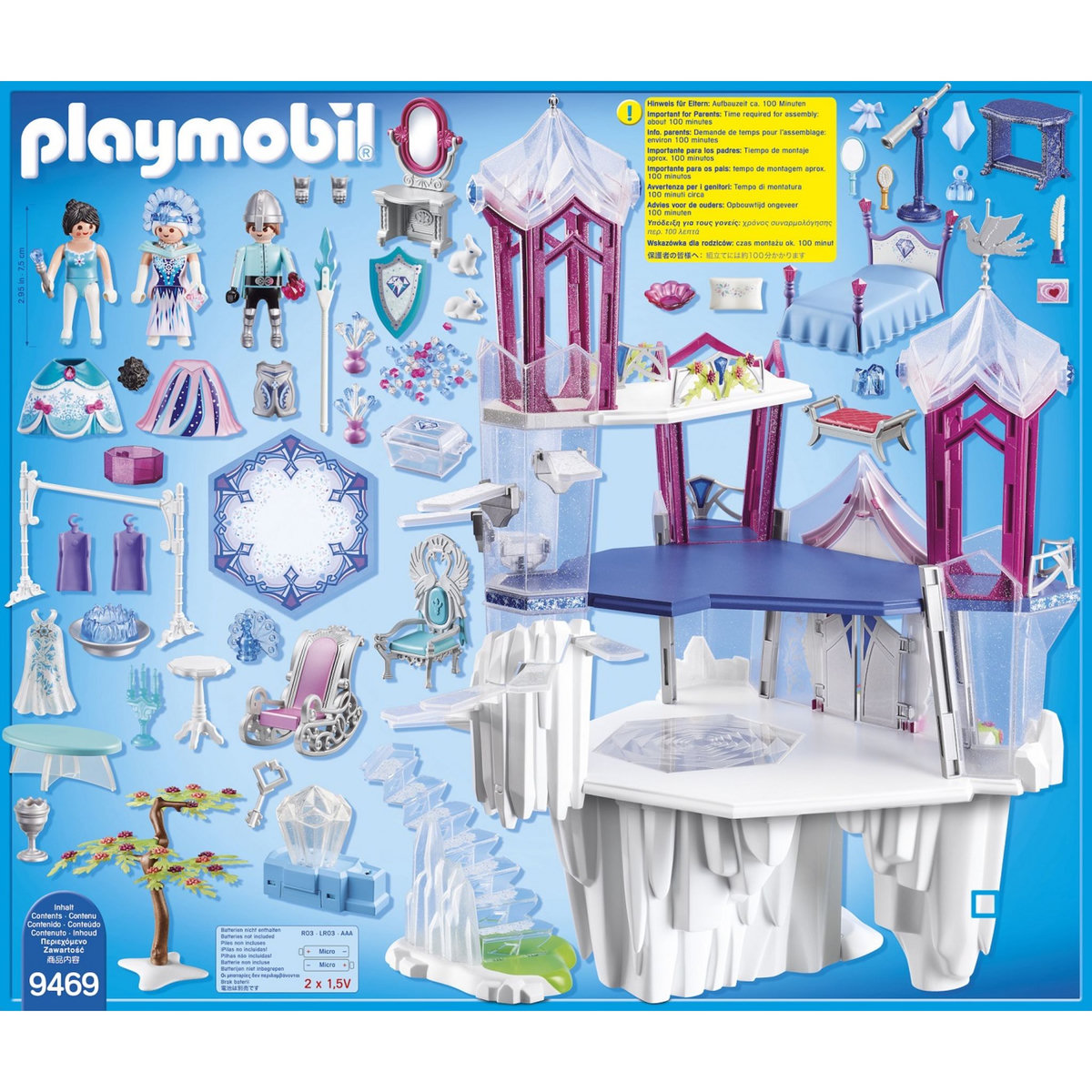 PLAYMOBIL 9469 - Magic - Palais de Cristal