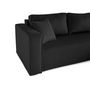 Voir la diapositive 6 : BEST MOBILIER Topaze - canapé d'angle déhoussable réversible 4 places en velours