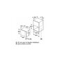 Voir la diapositive 3 : BOSCH Micro-ondes solo encastrable 20l 800w blanc - BFL523MW1F