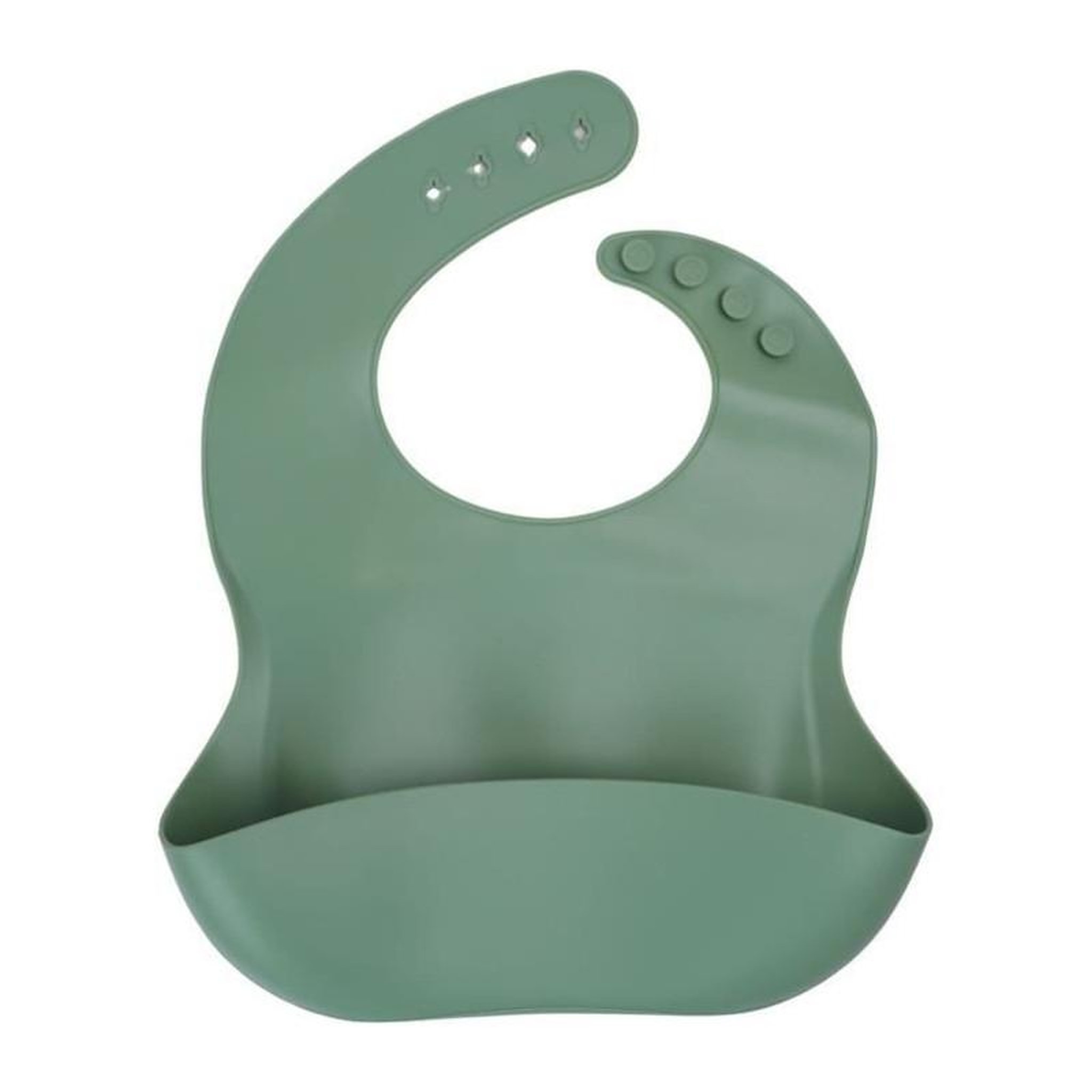Voir la diapositive 2 : THERMOBABY LOT DE 2 BAVOIRS SILICONE 1 VERT CACTUS + 1 JAUNE MIEL