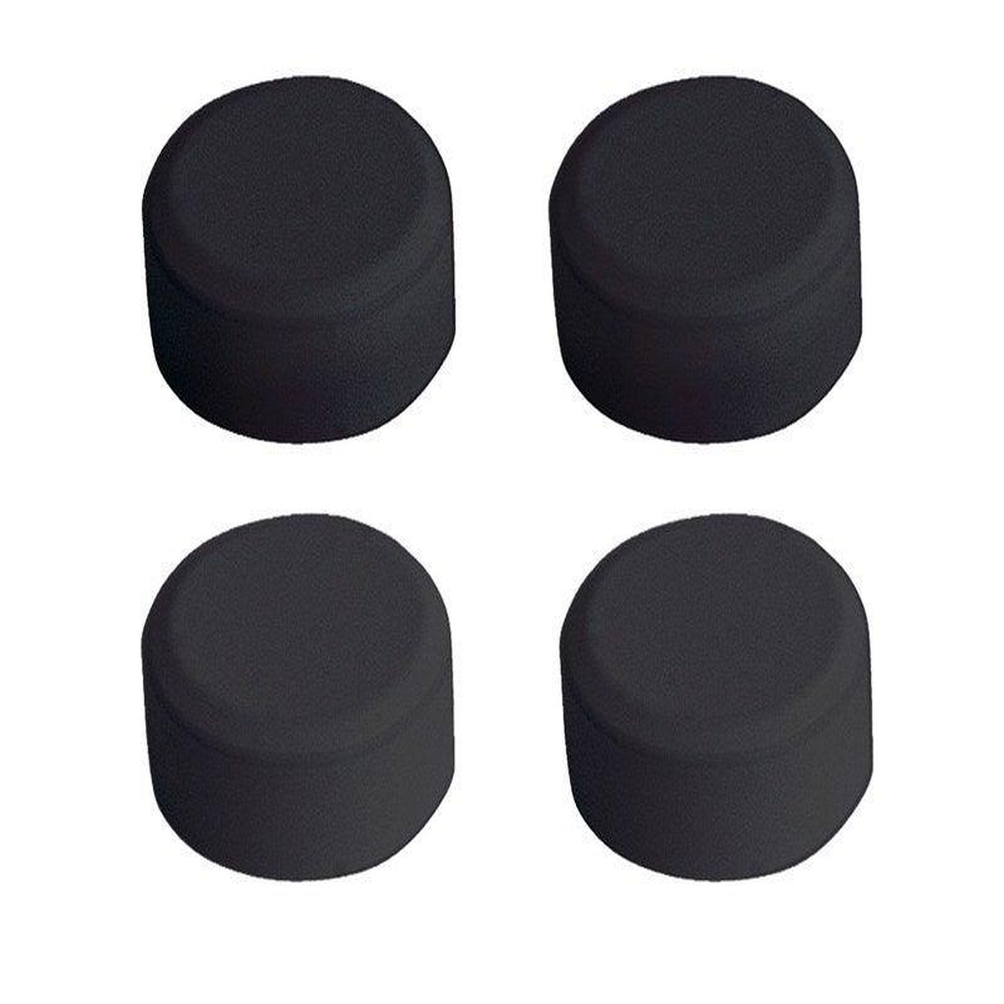 CENTRALE BRICO Fixations miroirs rondes noires