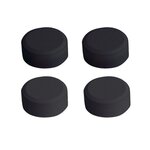 CENTRALE BRICO Fixations miroirs rondes noires