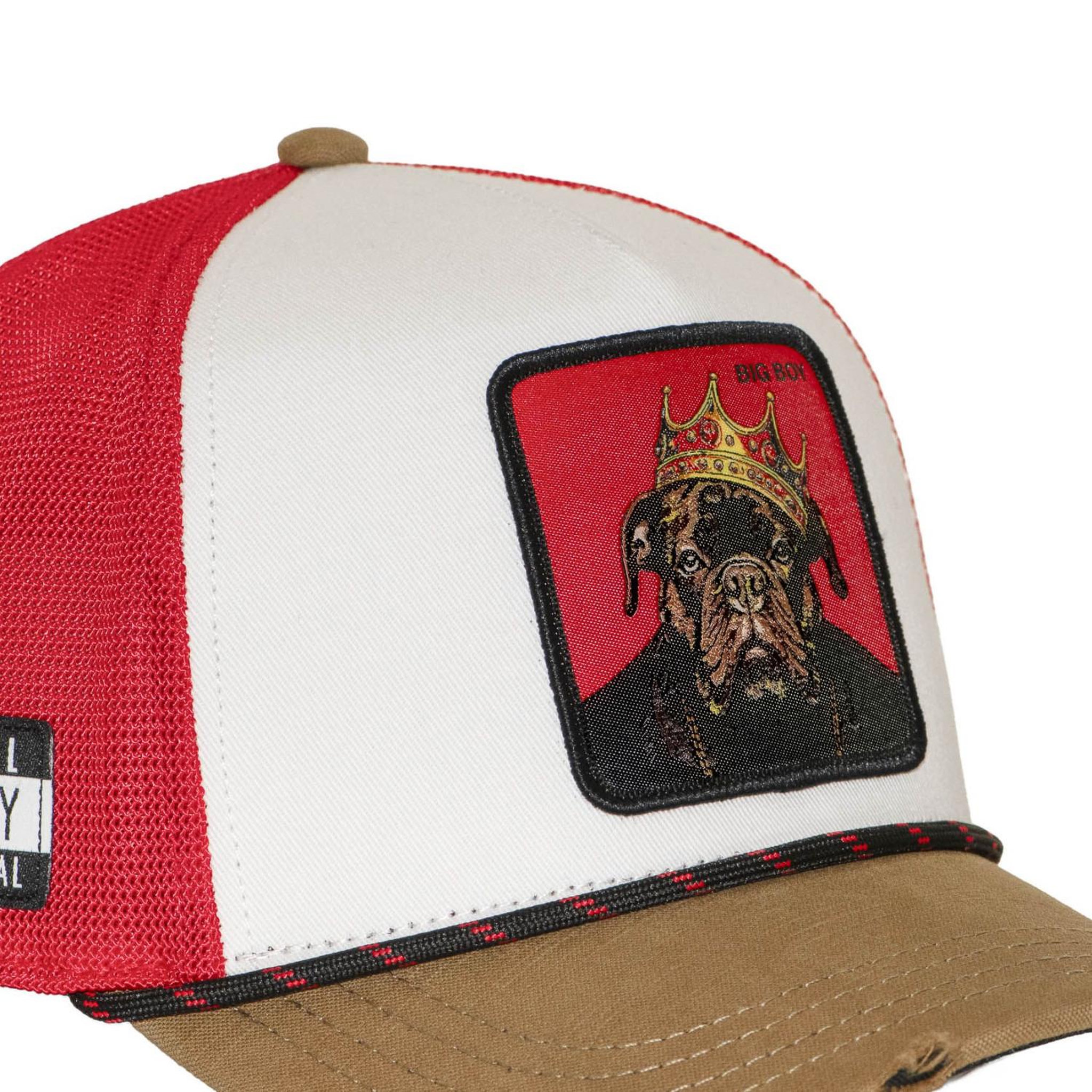 Voir la diapositive 3 : CAPSLAB Casquette trucker premium avec filet et patch big boy