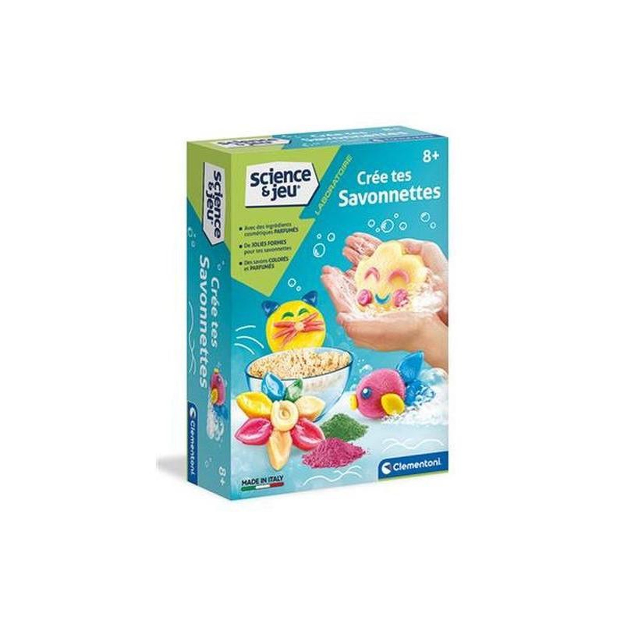CLEMENTONI Jeu scientifique Clementoni Mes savons amusants