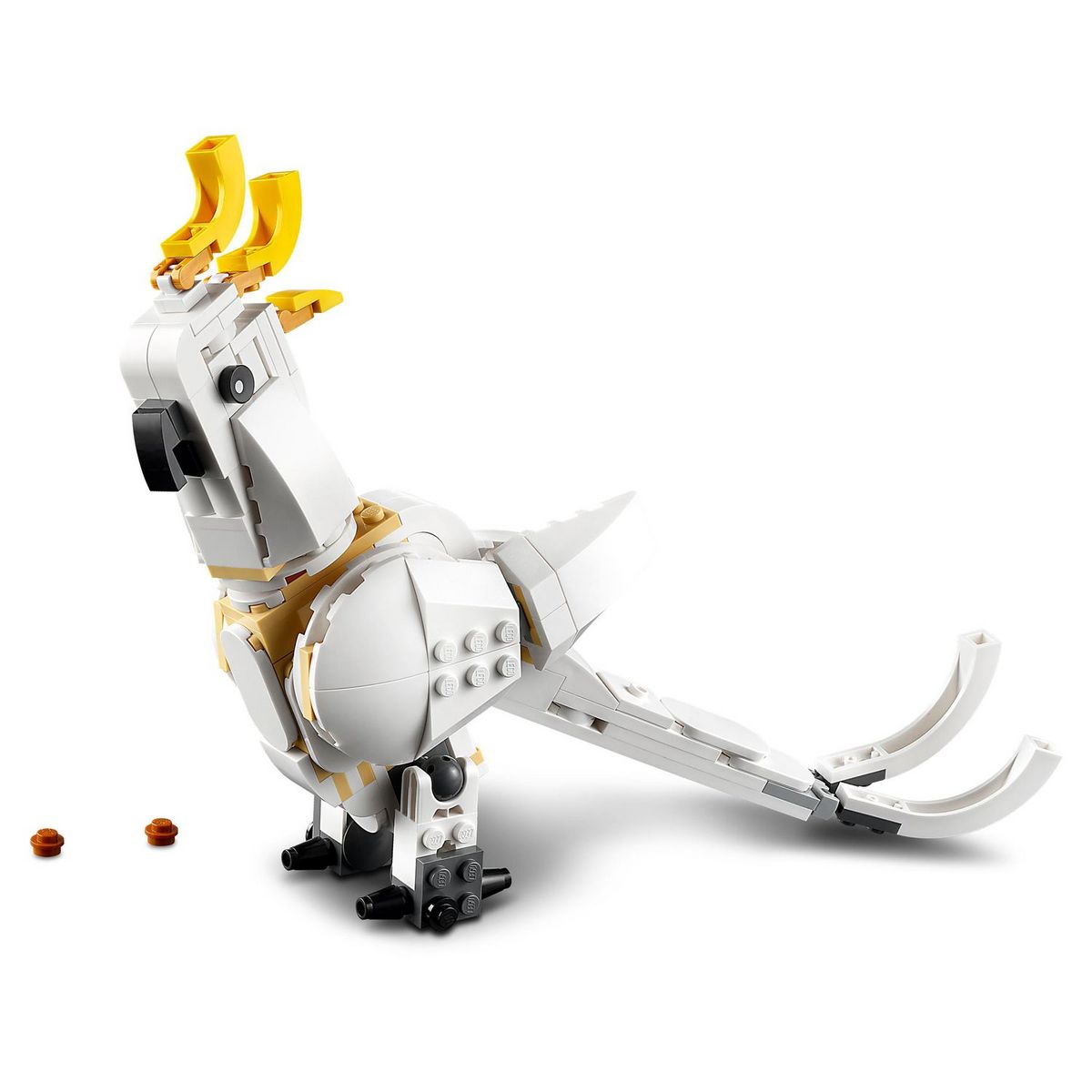 LEGO Creator 31133 Le lapin blanc, Jouet avec Animaux, dont Figurines de Poisson, Phoque et Perroquet