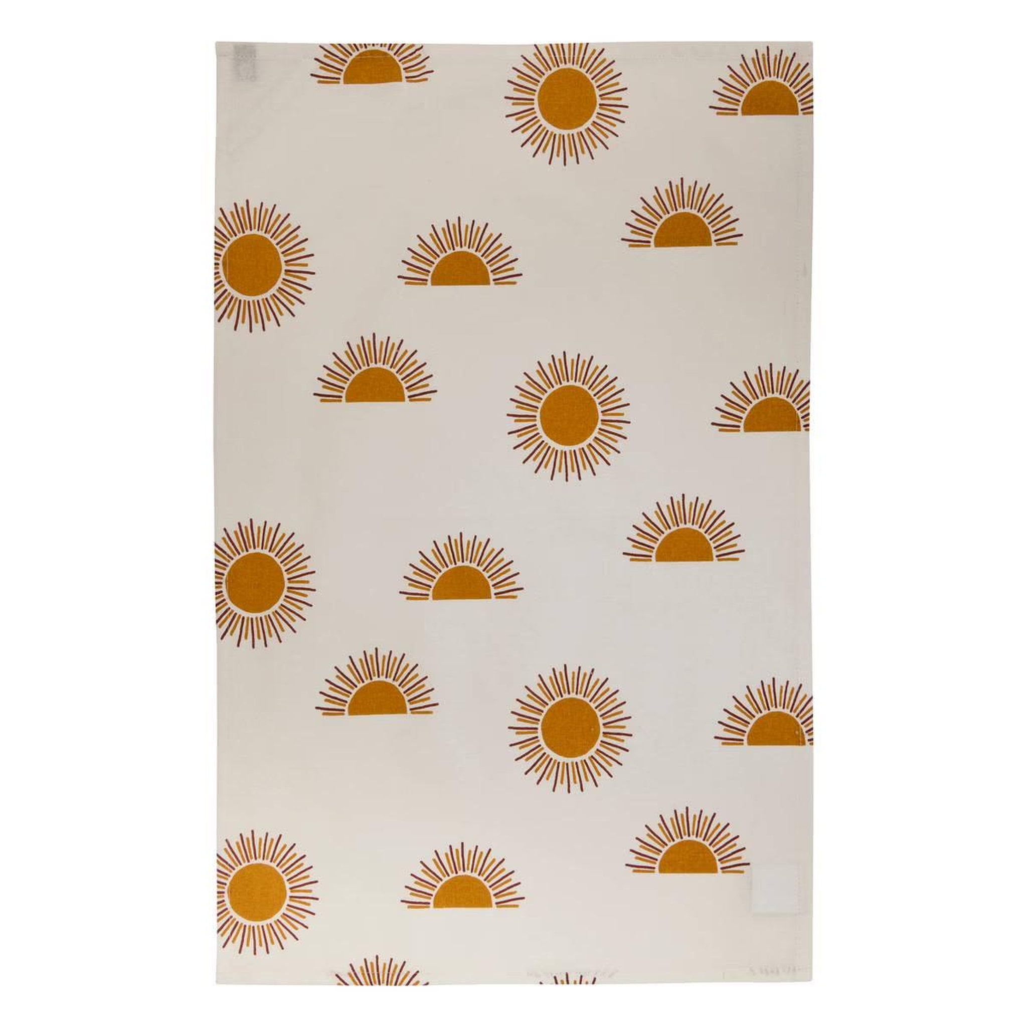 Voir la diapositive 4 : ATMOSPHERA Lot de 3 torchons de cuisine  solaris  45x70cm ocre