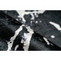 Voir la diapositive 3 : Paris Prix Tapis Antidérapant à Poils Plats  Rhodin  Noir & Blanc