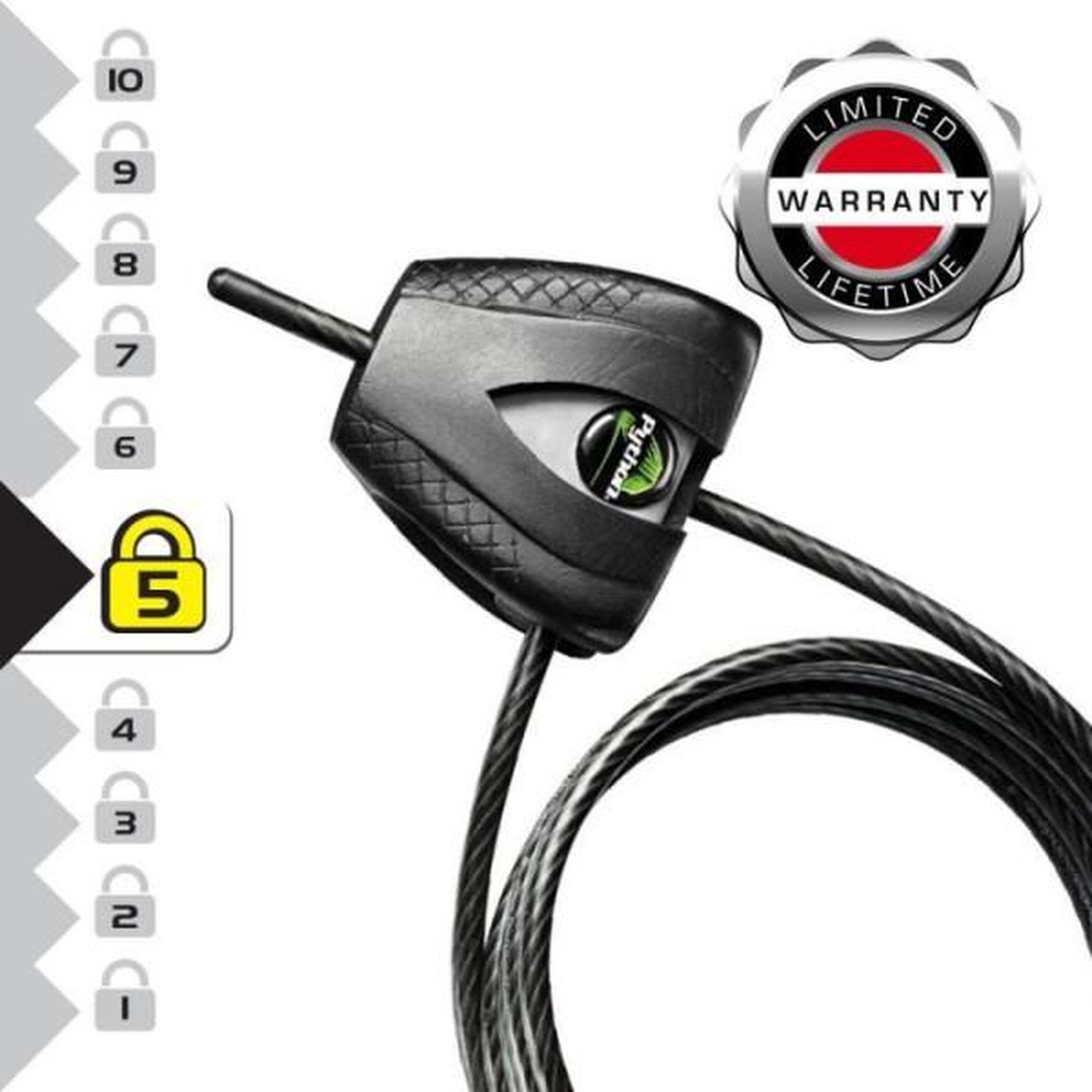 Voir la diapositive 3 : Master lock Master Lock 8417EURDPRO Câble antivol breveté ajustable de 30 cm a 1,8 m