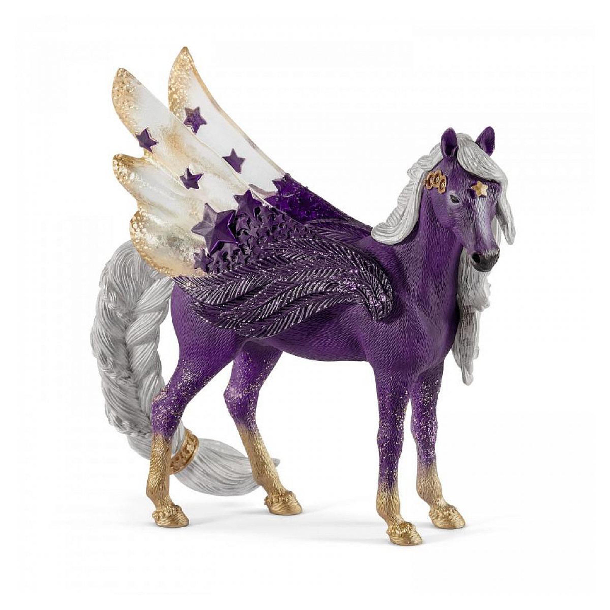 Schleich 70579 Pegase des etoiles Jument Figurine