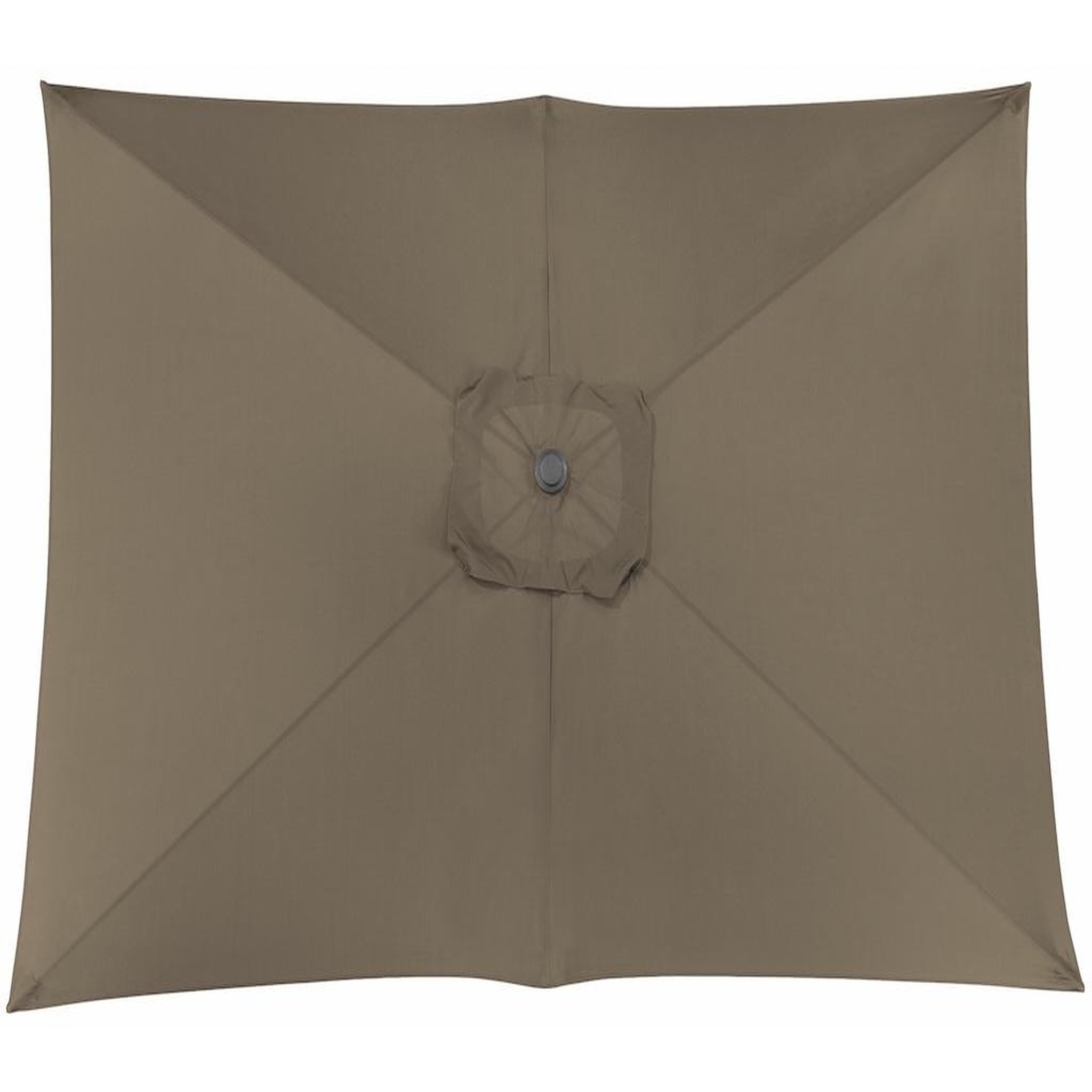Proloisirs Toile Parasol Mat Droit 3x2 par 6 Polyester 200gr SD - Taupe