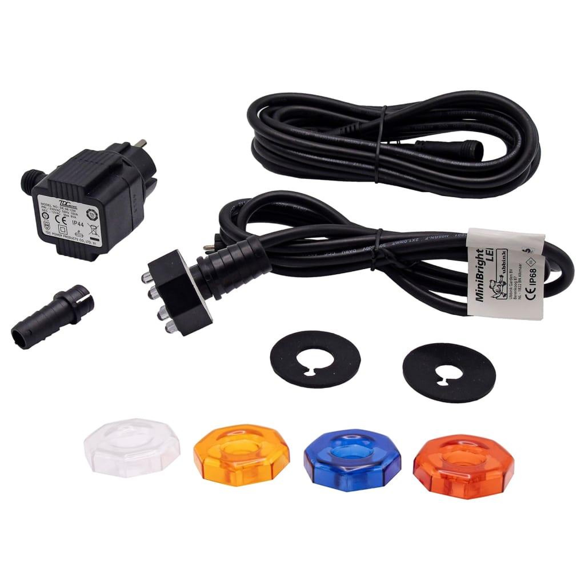 Voir la diapositive 1 : Ubbink Ubbink Lampe sous-aquatique d'etang MiniBright 1 x 8 LED 1354018