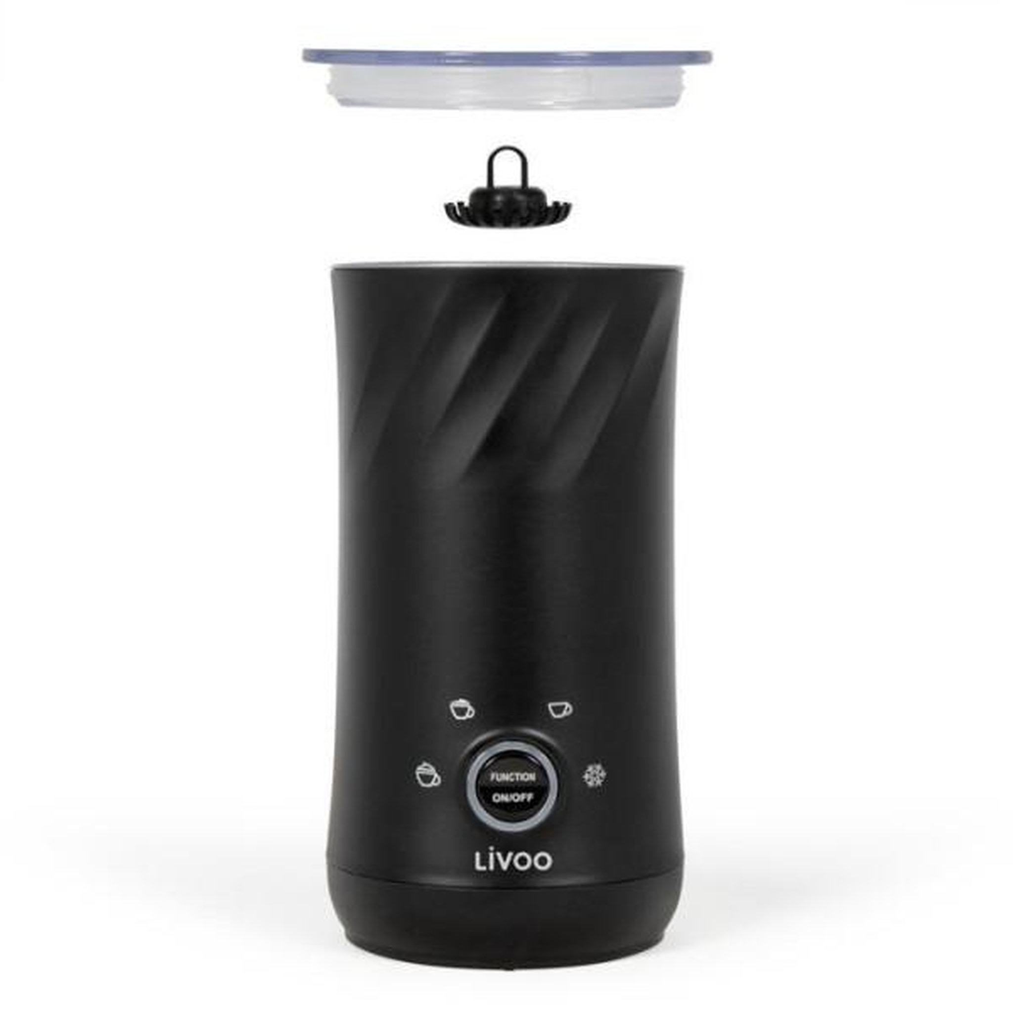 Voir la diapositive 3 : LIVOO Mousseur à lait 500w 0.3l noir - dod226n