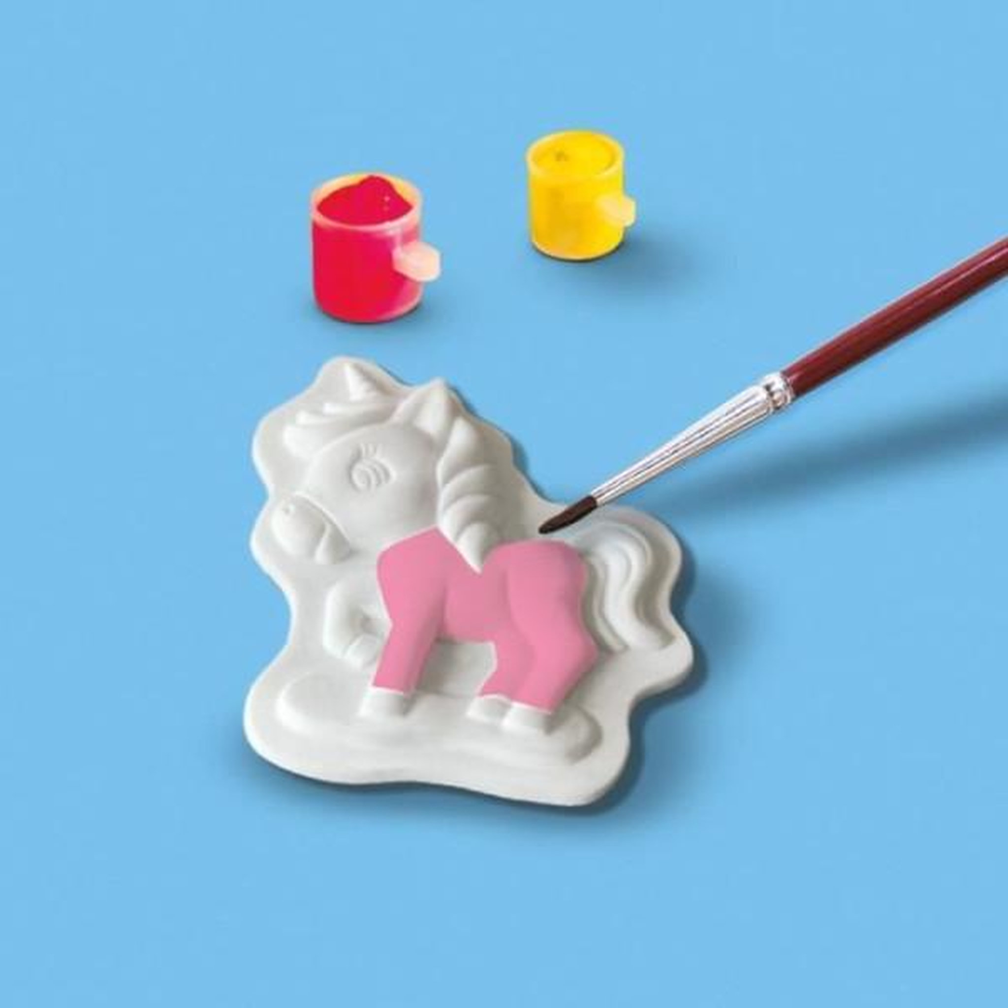 Voir la diapositive 3 : SES Creative Moulage et peinture - Bébés licornes - SES CREATIVE - Mouler et peindre 5 licornes différentes