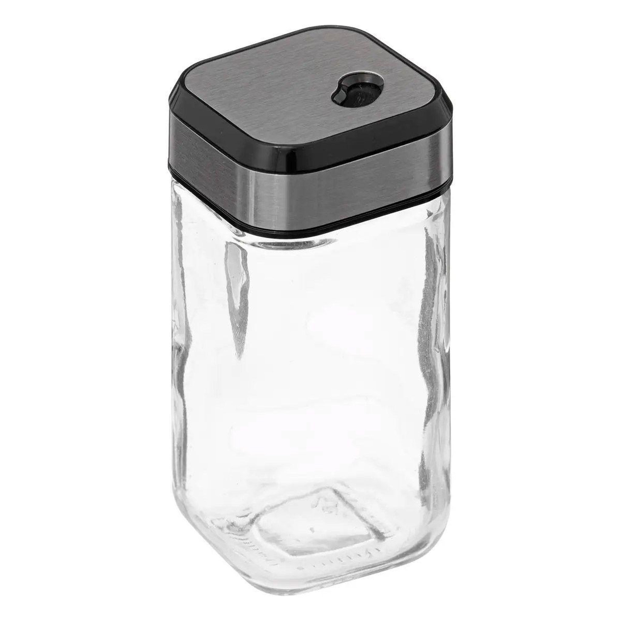 Voir la diapositive 2 : FIVE Salière & Poivrière  Verre  10cm Transparent