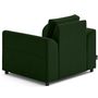 Voir la diapositive 3 : LISA DESIGN Camelia - fauteuil avec poche en velours
