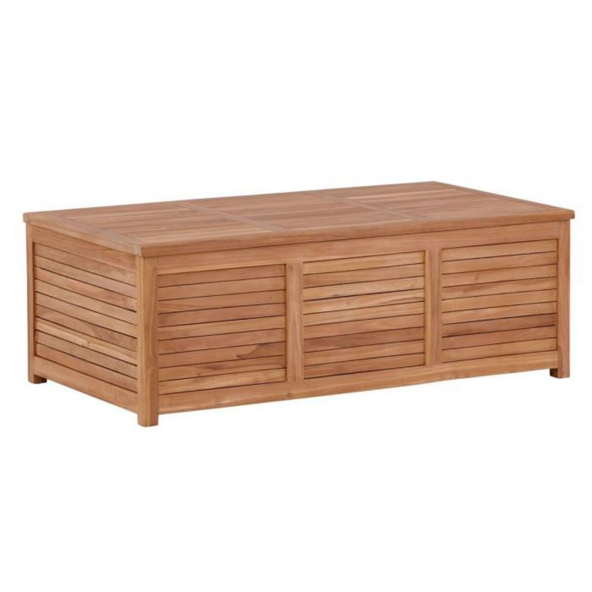 Paris Prix Coffre de Jardin en Teck  Trento  46cm Naturel