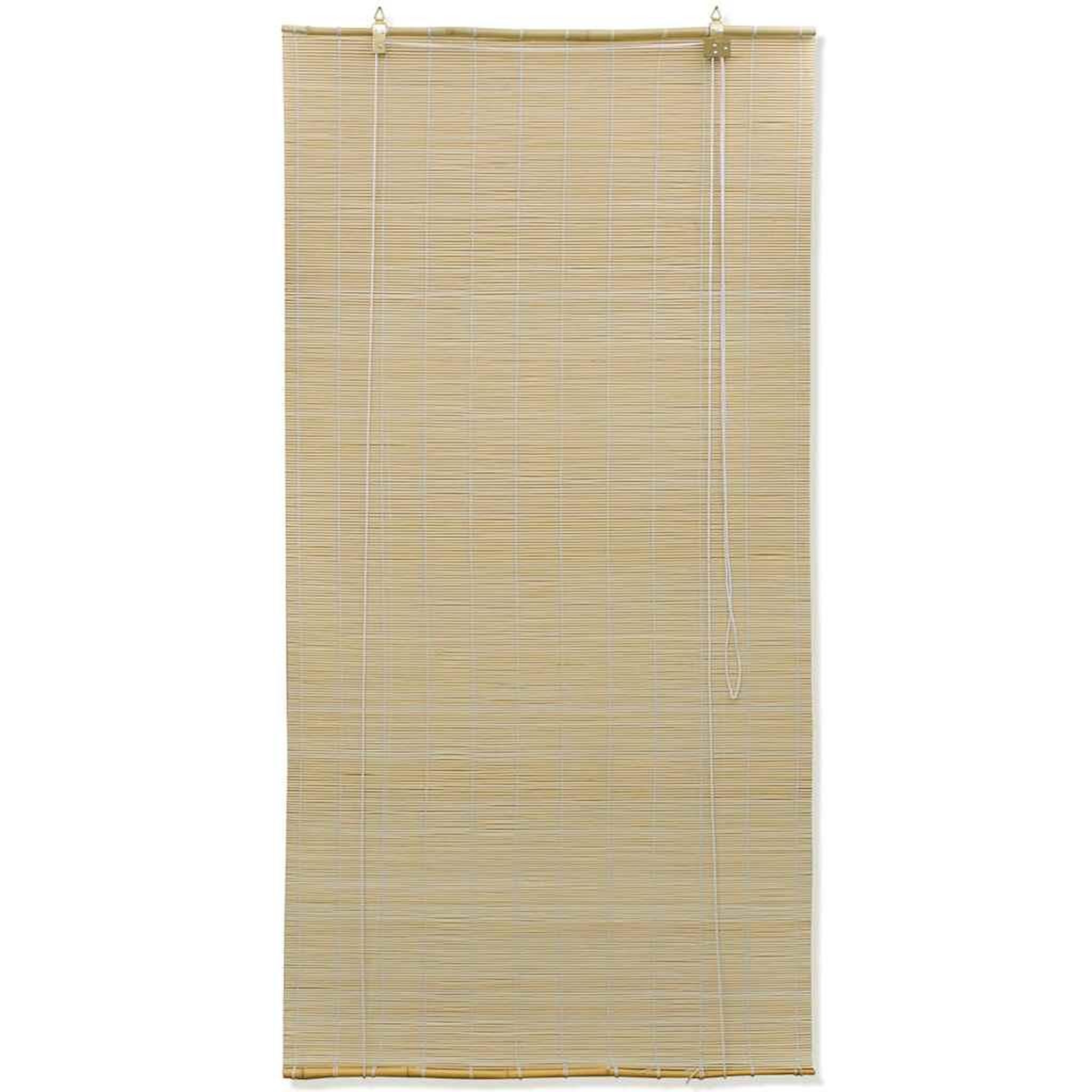 Voir la diapositive 2 : VIDAXL Store a rouleau bambou naturel 120x160 cm