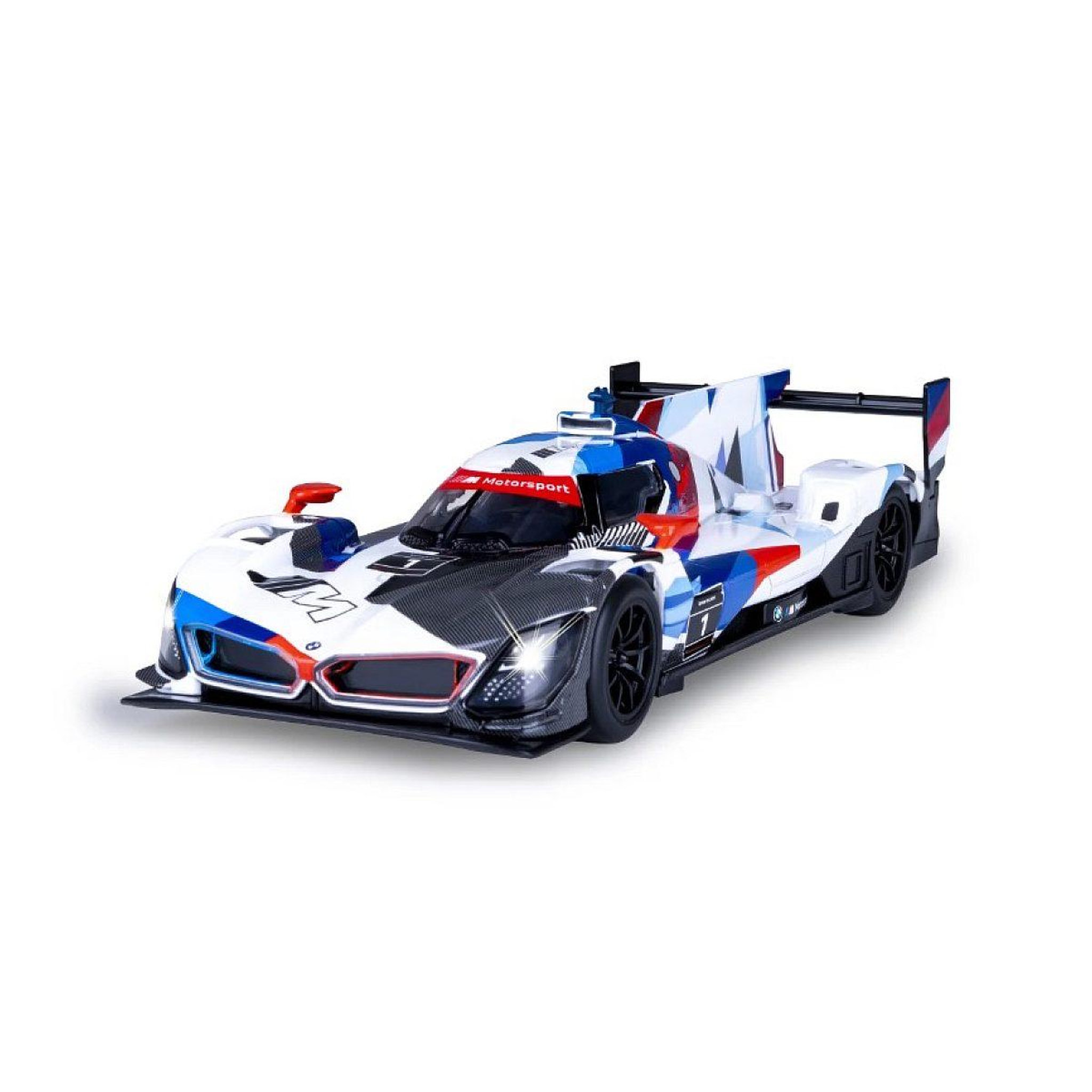 Jamara Bmw m hybrid v8 miniature 1:24 bleue avec piles