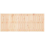 Voir la diapositive 4 : VIDAXL Tete de lit murale 147x3x60 cm Bois massif de pin