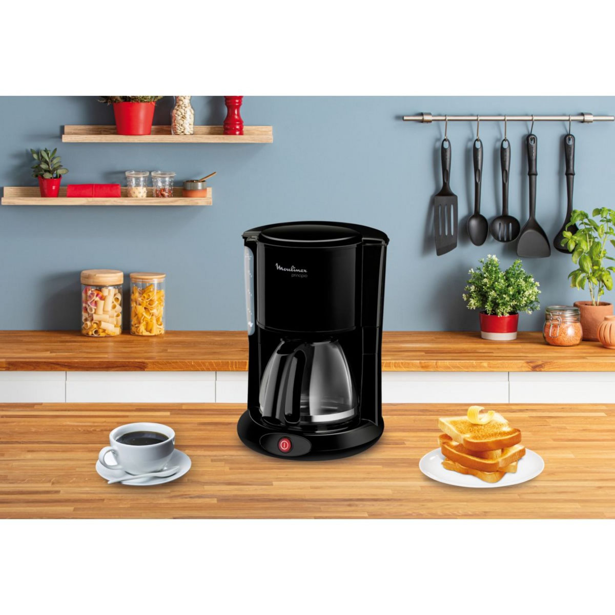 MOULINEX Cafetière filtre FG260811 Principio noir