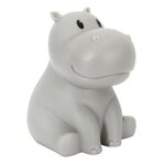 Paris Prix Lampe Veilleuse Enfant Led  Hippopotame  16cm Gris