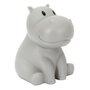 Voir la diapositive 1 : Paris Prix Lampe Veilleuse Enfant Led  Hippopotame  16cm Gris