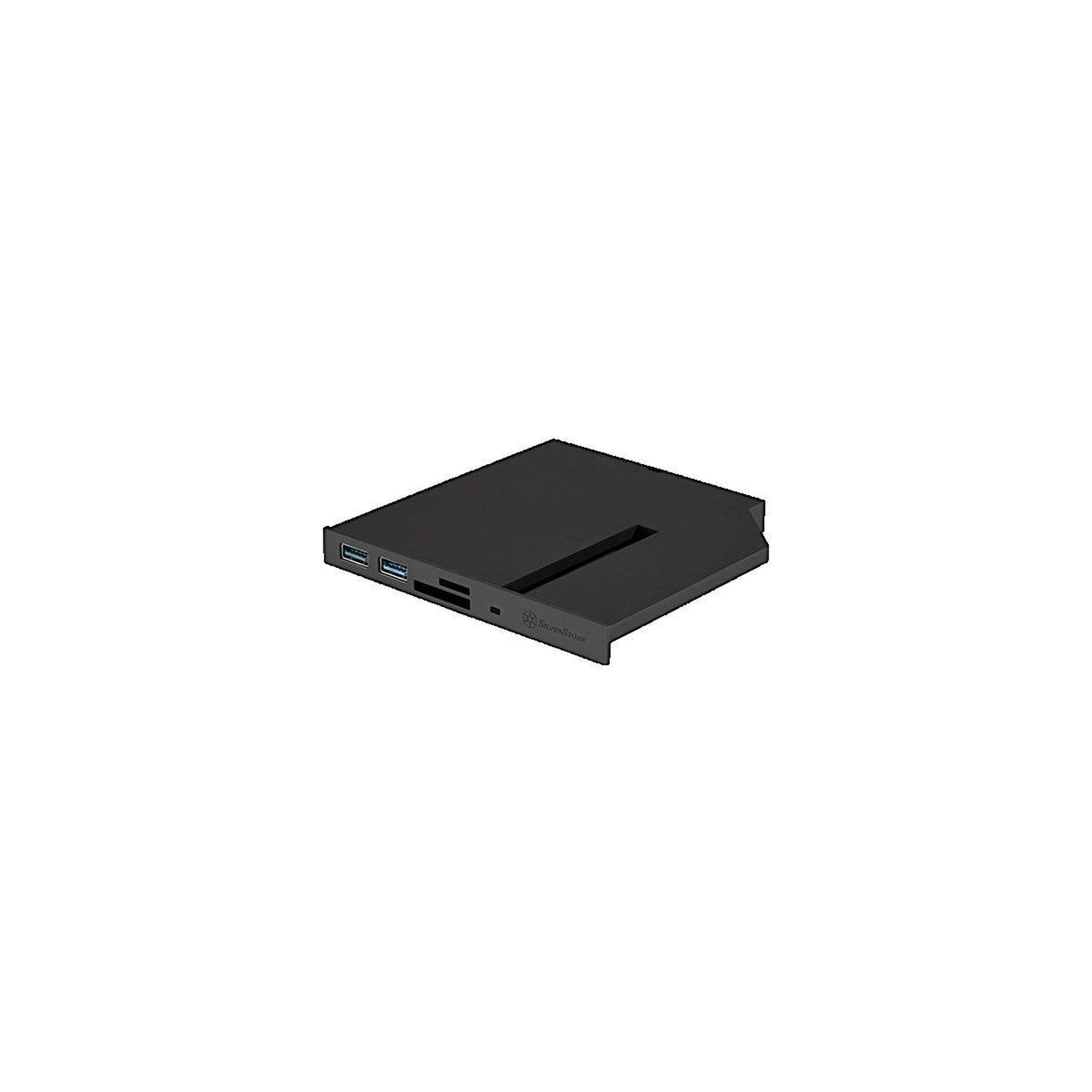 Silverstone Adaptateur SilverStone SST-FPS01 avec ports USB 3.0 et lecteur de cartes