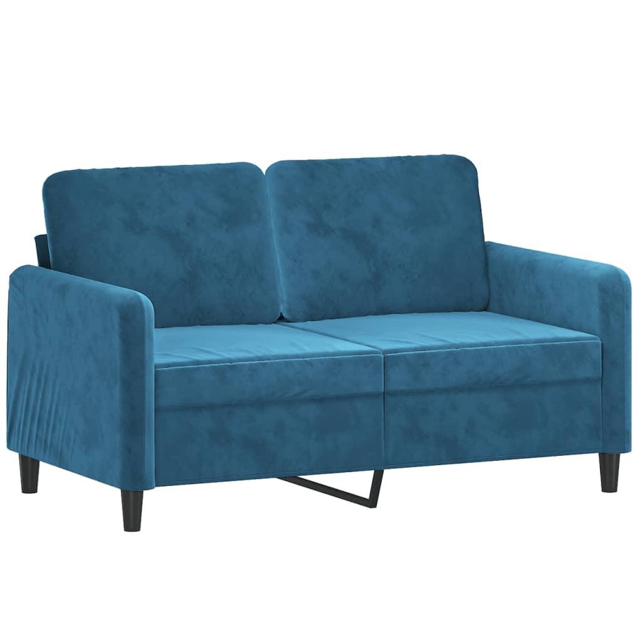 Voir la diapositive 4 : VIDAXL Ensemble de canapes 3 pcs bleu velours