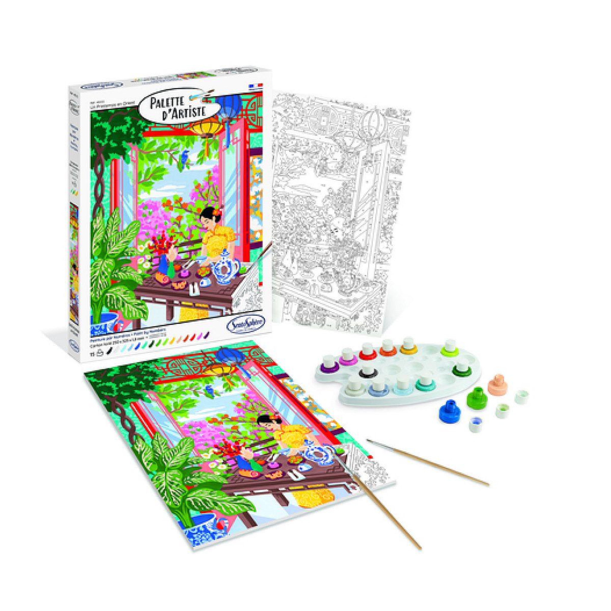 Voir la diapositive 3 : Sentosphere Palette d artiste un printemps en orient