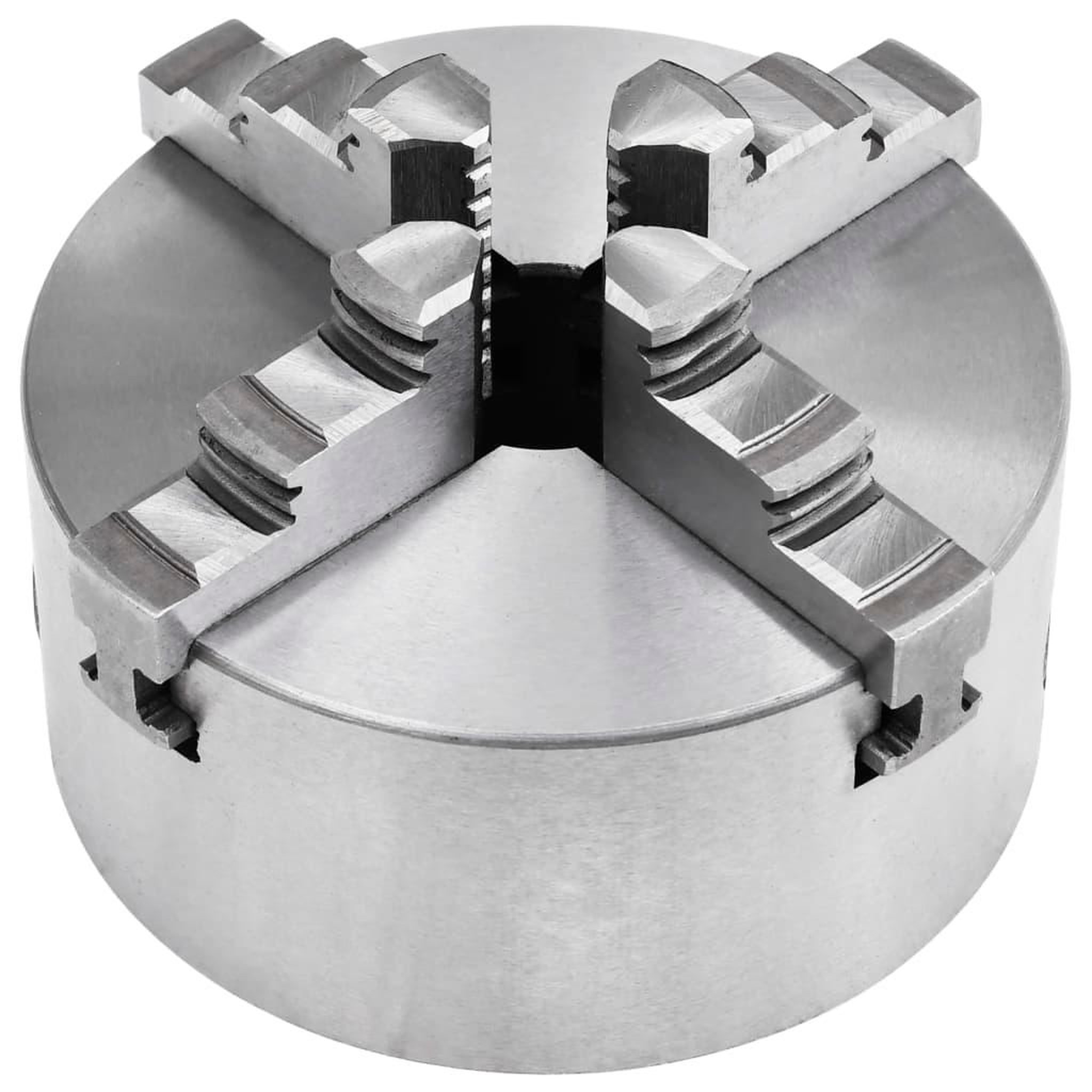 Voir la diapositive 3 : VIDAXL Mandrin de tour auto-centrant a 4 machoires 125 mm Acier