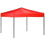 Voir la diapositive 2 : VIDAXL Tente de reception pliable Rouge 3x3 m