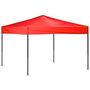 Voir la diapositive 2 : VIDAXL Tente de reception pliable Rouge 3x3 m