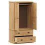 Voir la diapositive 5 : VIDAXL Garde-robe VIGO 90x55x176 cm bois massif de pin