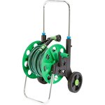 GARDENSTAR Devidoir sur roues avec tuyau de 30m