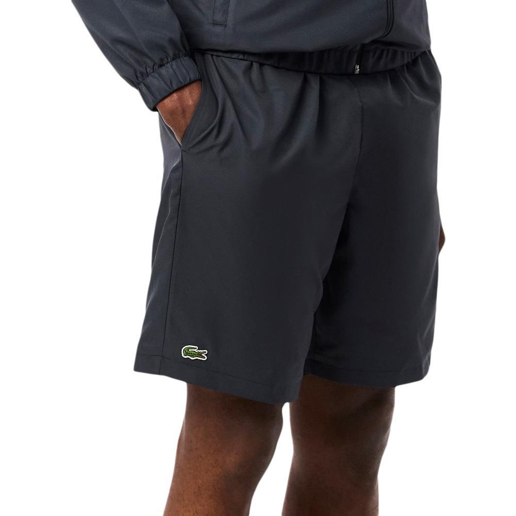 Voir la diapositive 1 : Lacoste Short Gris Homme Lacoste Tennis En Taffetas