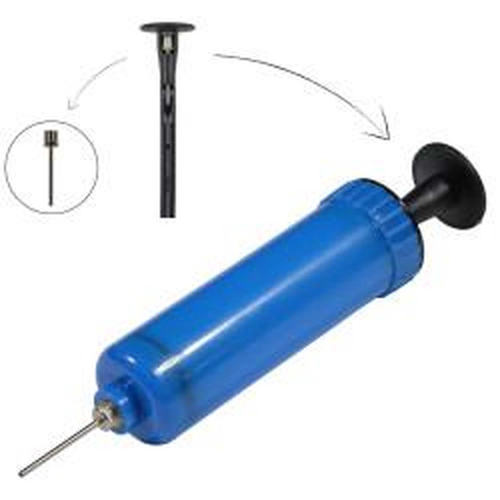 Voir la diapositive 3 : BUMBER Pompe de gonflage pour Ballon de Basket Ball Bumber - Couleur Bleu