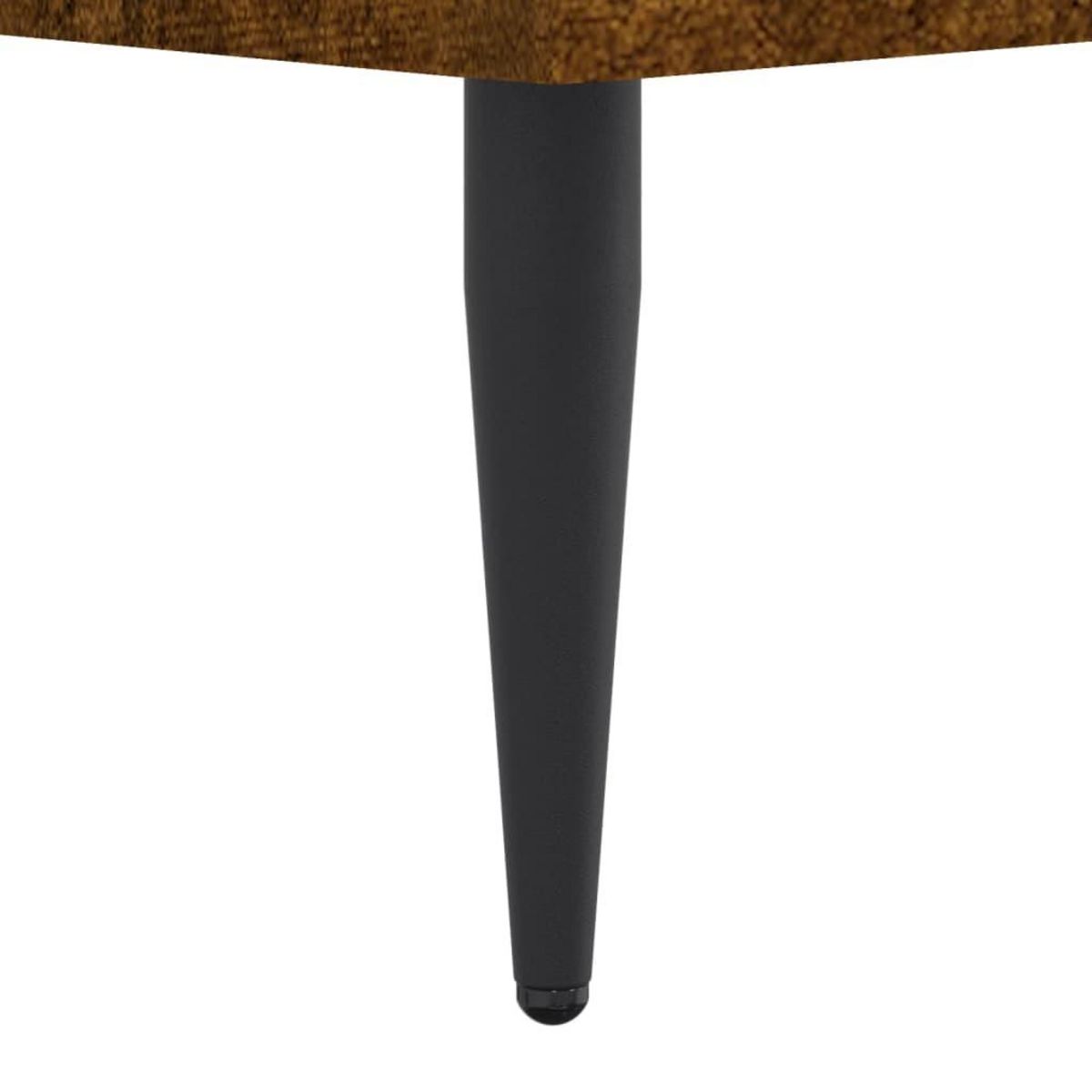 VIDAXL Cadre de lit sans matelas chene fume 120x200 cm bois ingenierie